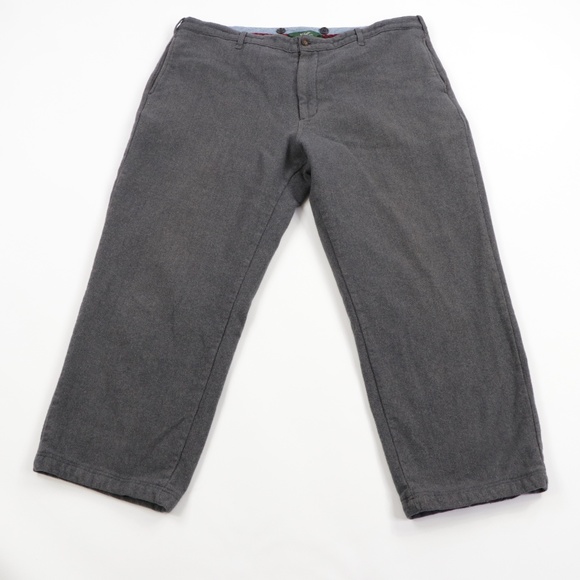 Woolrich | Pants | Vtg Woolrich Mens 42x28 Herringbone Trousers Gray ...
